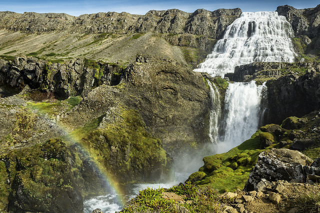 izland vízesés