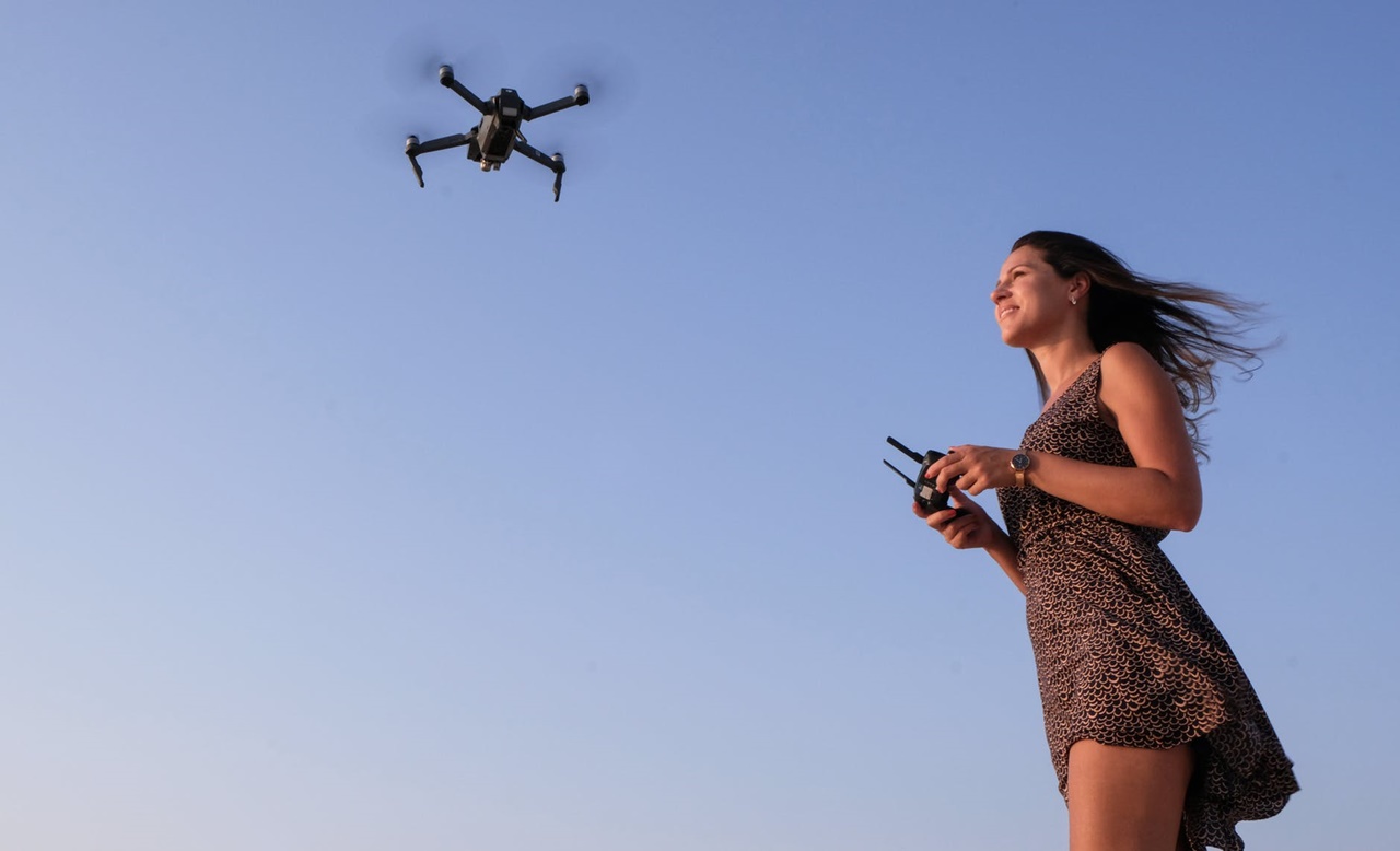 Legjobb utazós drón felvételek csajoknak