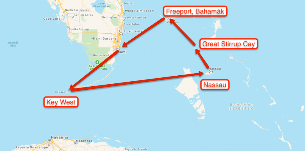 Kihagyhatatlan: Miami repülővel + 6 nap Bahamák 14 emeletes óceánjáróval!