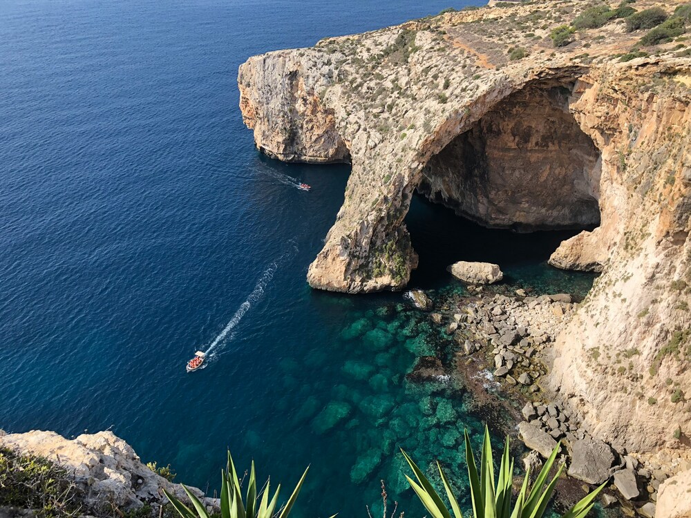 Sziklamászás Máltán