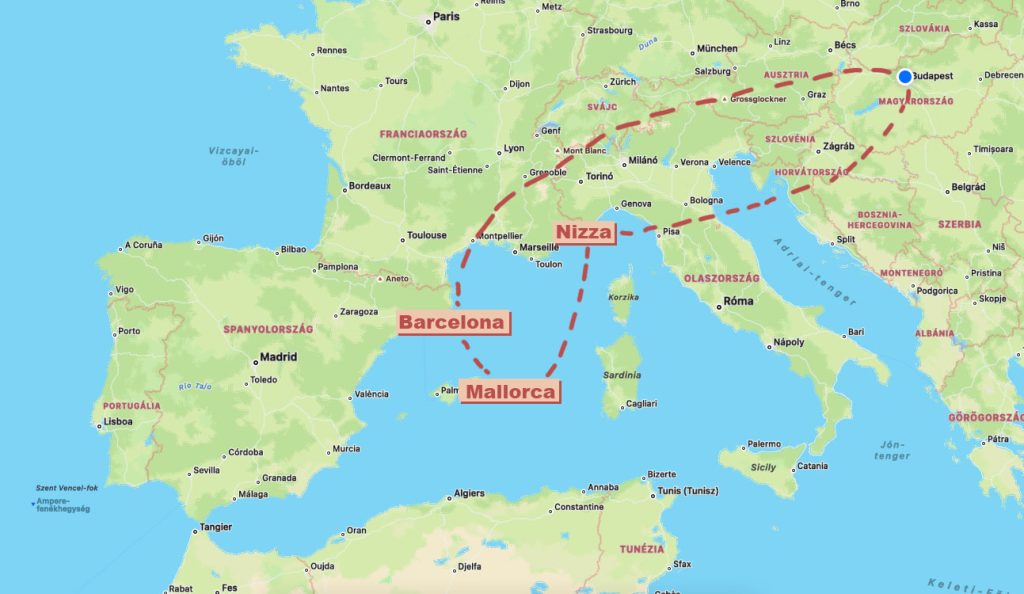 Egy hetes európai körutazás: Barcelona, Mallorca, Nizza repülővel csak 42.950 Ft!