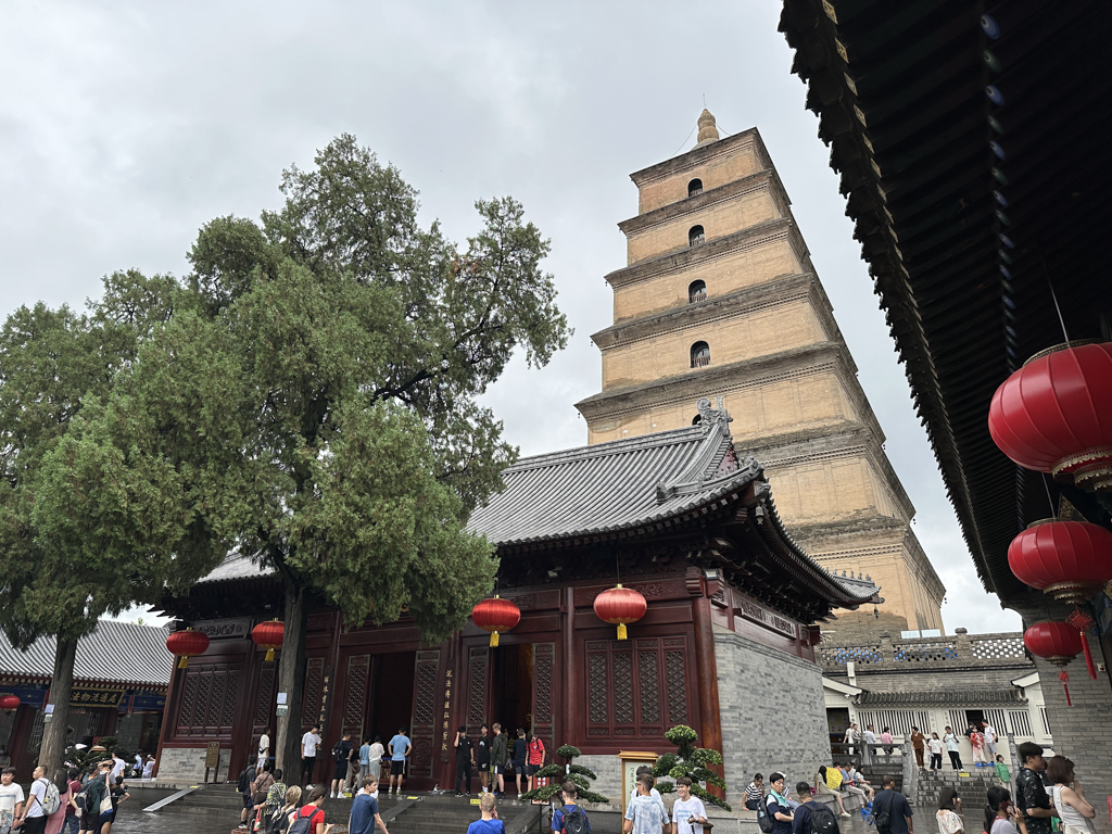 Big Wild Goose Pagoda - Xian kínai látnivalók