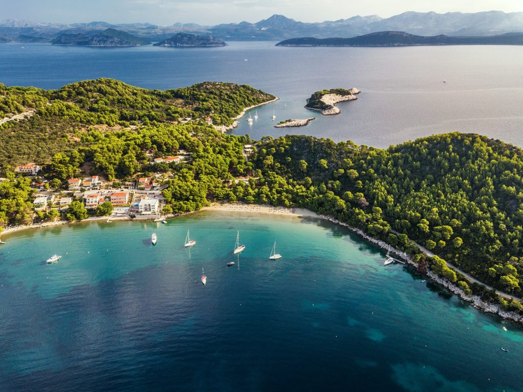 Saplunara, Mljet-sziget, Horvátország