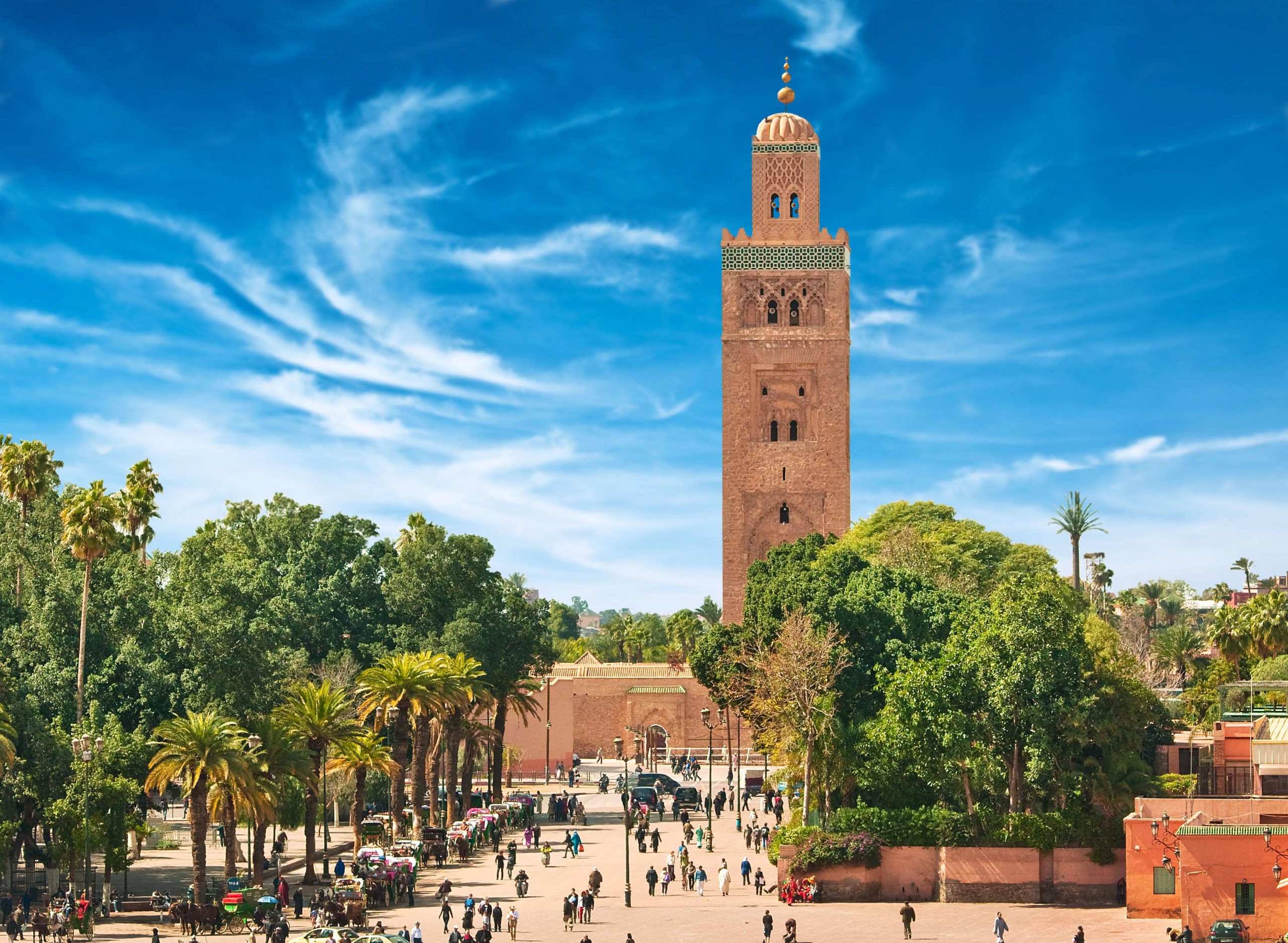 A Koutoubia mecset Marrakeshben