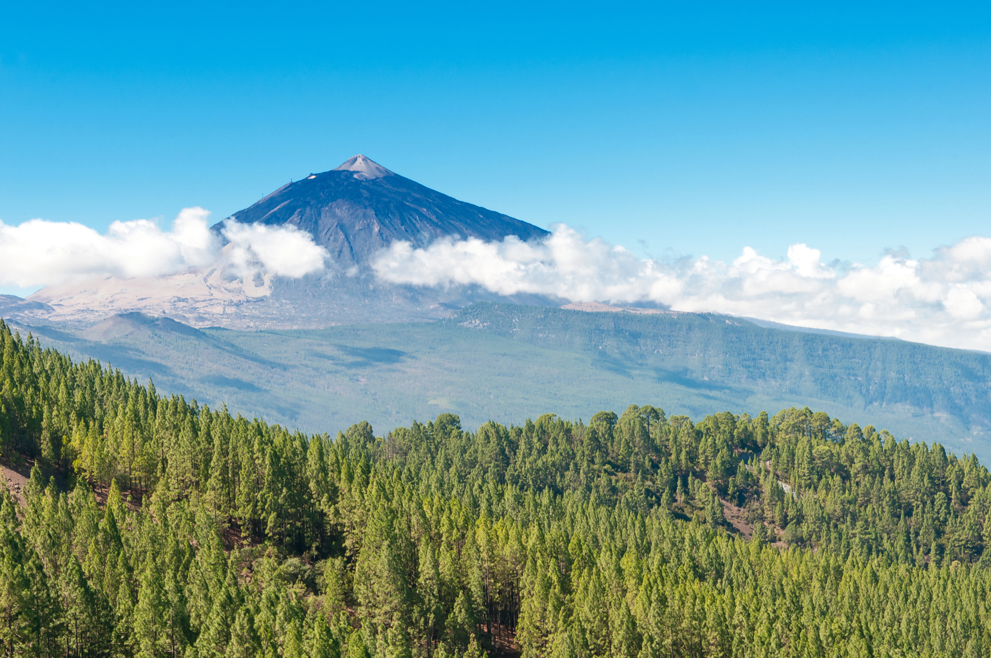 A Teide látképe.