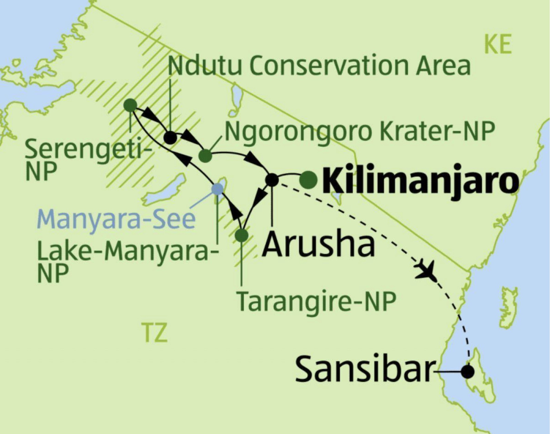 Aldi utazás tanzánia-zanzibár