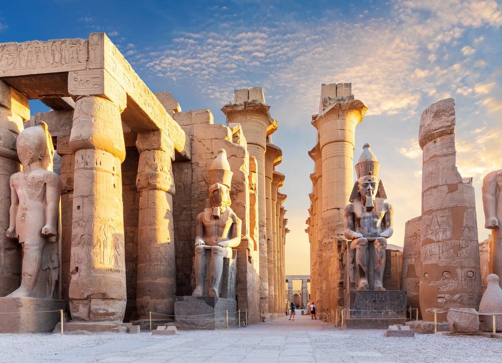 Luxor templom, monumentális látnivaló Egyiptomban