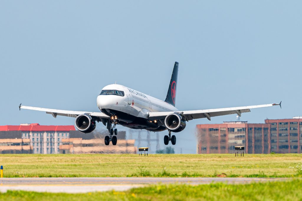 Air Canada Airbus A320 felszállás közben. Fotó: aircanada.com