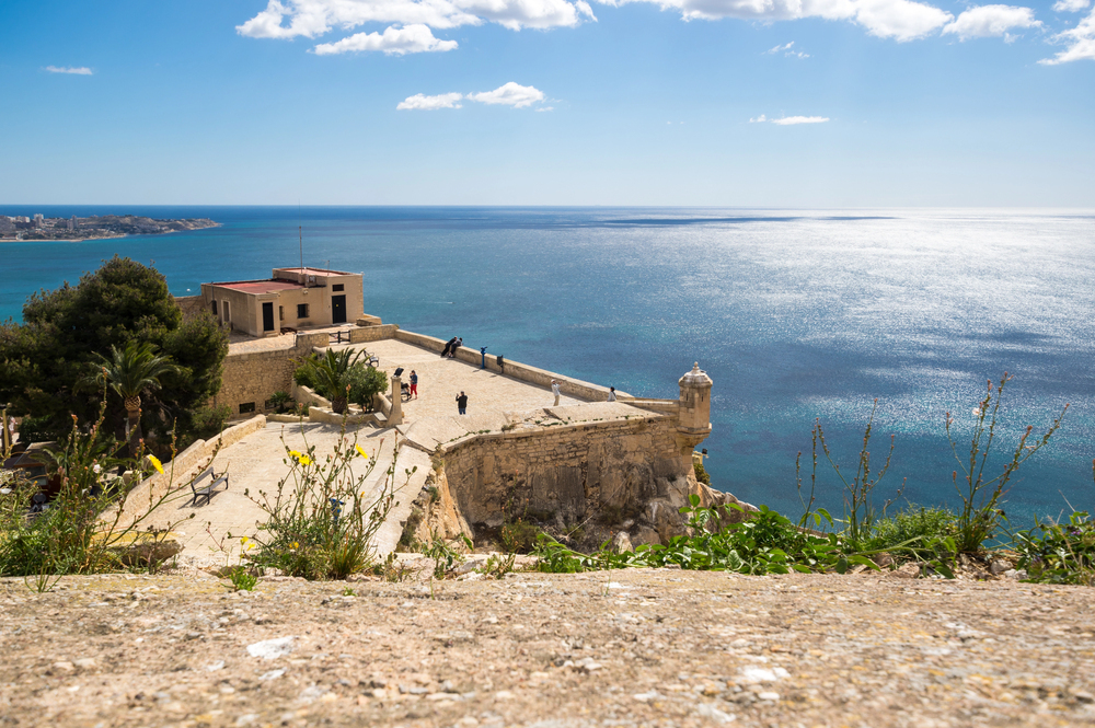 Castillo de Santa Bárbara, Alicante vára