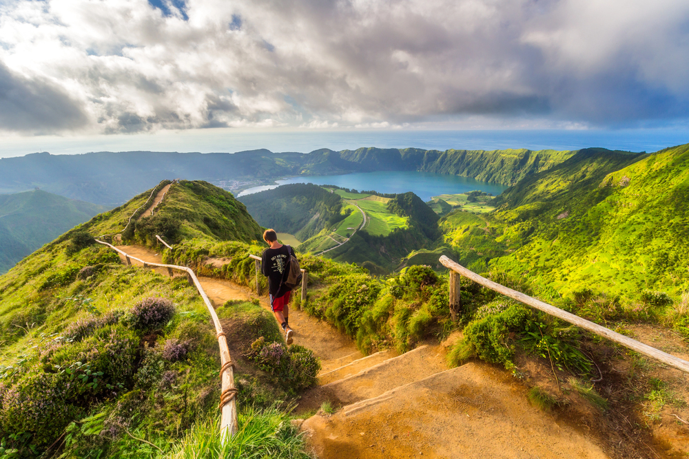Sete Cidades krátertava