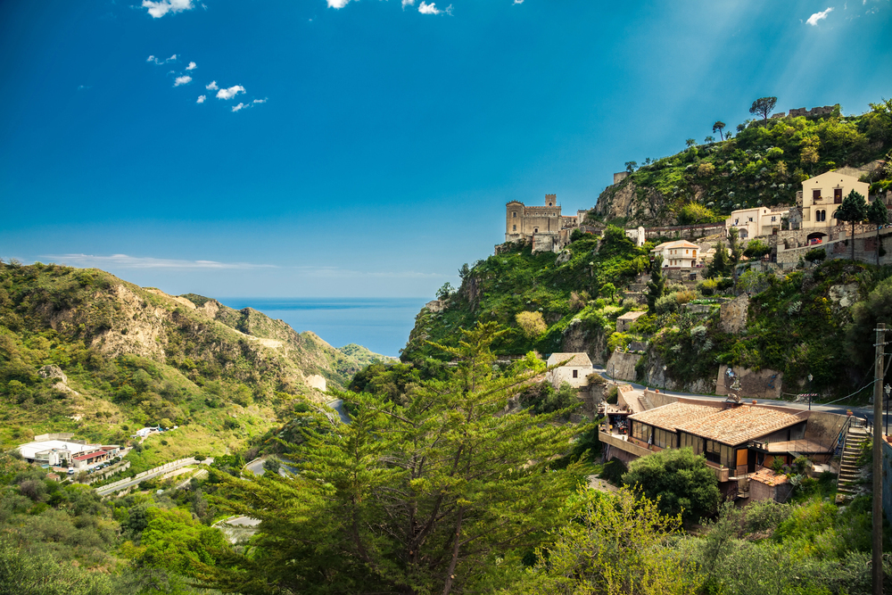 Savoca látképe, top 10 Szicília