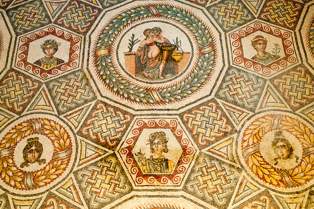 Villa Romana del Casale ókori római villakomplexum