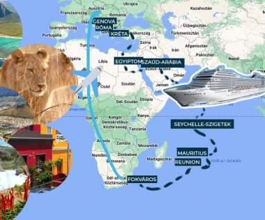 Ez hihetetlen jó: 33 napos hajóút és körutazás Dél-Afrikába! Életre szóló kaland!