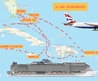 16 napos óceánjárós utazás Miamiból, repülővel, 1 éj szállással 660.000 Ft-ért!