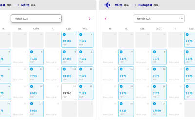 Halomban állnak a retúr repülőjegyek Máltára ‎14.350 Ft-ért!