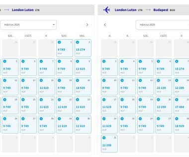 Halomban állnak a repülőjegyek Londonba 9.749 Ft-ért!