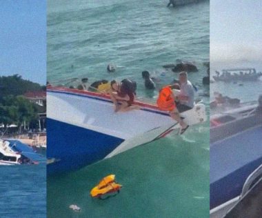 Újabb turistákat szállító hajó borult fel Balin – Videó