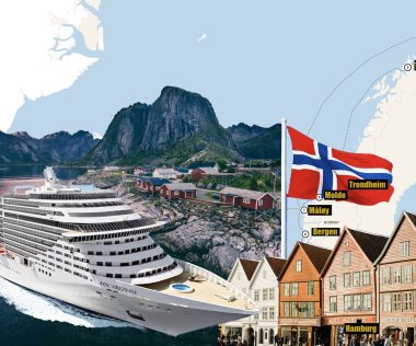 12 napos óceánjárós utazás Norvégia vad fjordjai mentén!